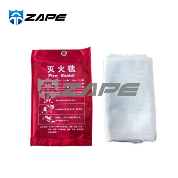 Zape fire blanket mht-za fiberglass escape fire blanket high temperature resistance high efficiency insulation flame retardant