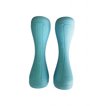 Komeni women's dumbbells adjustable home yoga shaping barbell kettlebell detachable arm muscle fitness equipment sky blue 4kg 2 pieces