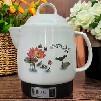 Tuojin german imported quality fully automatic explosion-proof electric decoction pot, pot, decoction, chinese medicine pot, boiling pot, casserole, chinese medicine pot, stainless steel heating element 04ml