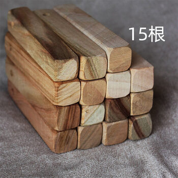 Shantou lincun camphor wood strip cashmere sweater moth-proof wardrobe insect-proof natural old camphor tree logs mothball balls can be customized loo 5 camphor wood strips