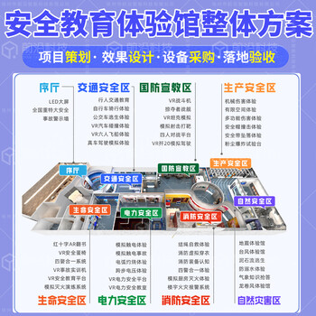 8th sense vr safety education experience hall overall solution industrial and trade chemical plant power plant construction site emergency fire protection production safety glasses game console