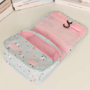 Yusenyi's new cartoon hanging toiletry bag waterproof large capacity convenient travel supplies storage bag pacha dog