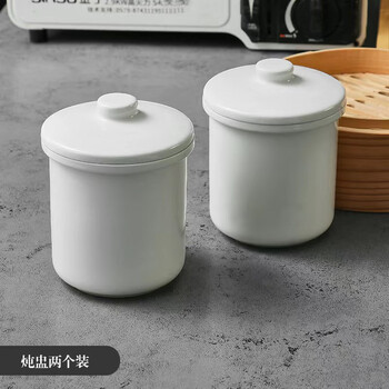 Tuojin jingdezhen ceramic single-portion waterproof stew household soup stew pot bird's nest supplement porridge artifact inner pot stew pot steaming bowl sweet two mouthfuls of two