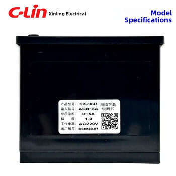 Xinling brand sx-96b ac5a ac500 digital display dc ac ammeter/voltmeter tachometer ac220v ac0-500v (ac voltmeter)