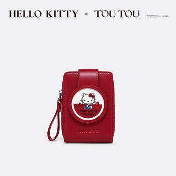 Toutouhello kitty hello kitty card holder coin purse birthday life year birthday qiji red birthday new year gift cheerilee red birthday gift