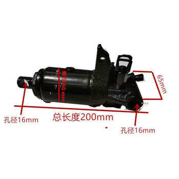 Sata car horizontal hydraulic 2.5 tons 3 tons 4 tons 2 single and double pump jack assembly complete oil pump core towing small oil cylinder horizontal 2 tons length 200mm