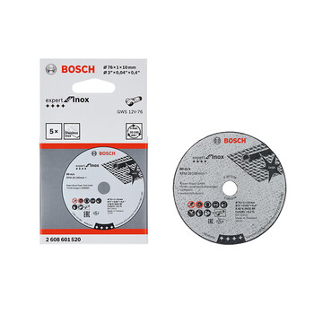 Bosch (bosch) xiaogangxia attachment mini angle grinder professional cutting and grinding disc 76mm (3 inches) xiaogangxia gws12v-76 stainless steel cutting disc
