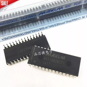 Max1480bcpi+dip-28 isolated rs485/rs422 data interface ic chip new original default