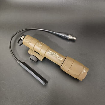 M600 tactical hk416 ceramic coating custom flashlight electric n4 sand color outdoor lighting metal high lumen lamp 265 sand color