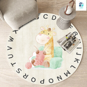 Blan yuan living room sofa carpet pad four seasons ethnic style retro moroccan round carpet nordic balcony coffee table book yx-57 diameter 140cm