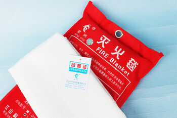 Yixi fire blanket 1m*1m household fire blanket welded fireproof cloth glass fiber cloth fire escape blanket