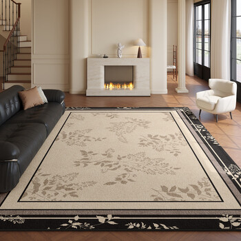 Fantasy carpet living room 2025 new no-wash wipeable sofa floor mat middle-aged style thickened waterproof special coffee table blanket pick-up 19469 140x200 preferred small size