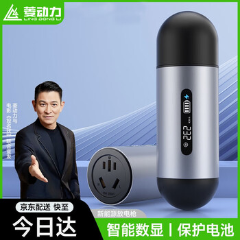 Lingdongli discharge gun external discharge plug strip socket new energy electric vehicle byd takes the power plug strip for external discharge