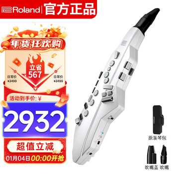 Roland aerophone go electric blowpipe ae-05c electronic saxophone blowing instrument supports bluetooth