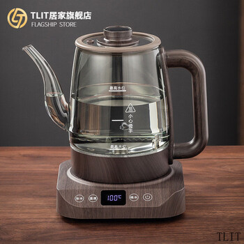 Tlit pure titanium high-end 24-hour constant temperature automatic water supply electric kettle 1.5 liter large capacity kettle for tea titanium +24 hours constant temperature +1.5/liter +1350w-boil water 1ml