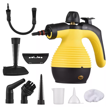 Shantou lincun multifunctional steam cleaner high temperature and high pressure household disinfection and sterilization portable air conditioning iron household appliance cleaning machine yellow and black european and chinese regulations available