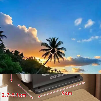 Yusenyi wall rack router wifi placement rack living room tv cabinet set-top box storage rack wall-mounted support rack black 1 pack