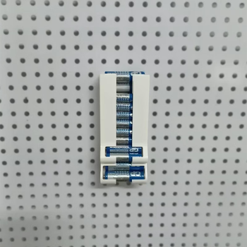 Yusenyi round hole hole board accessories no. 5 no. 7 battery storage box customized original 18650 battery storage rack 16 25 black aperture 6 hole spacing 26mm + 18650 battery box