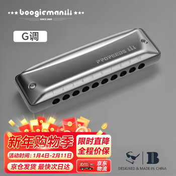 Boogieman yuanyuan's same model proreeds ten-hole harmonica paddy tuning blues for adults and children blues 10 holes