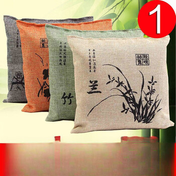 Shantou lincun santan industry activated carbon pack 000g formaldehyde removal customized deodorizing car bamboo charcoal pack home decoration new house furniture ice plum, orchid, bamboo and chrysanthemum 500g*4 pack