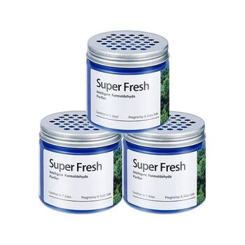 Shantou lincun formaldehyde removing jelly household powerful purification magic box 1 box formaldehyde removing jelly_200g* box