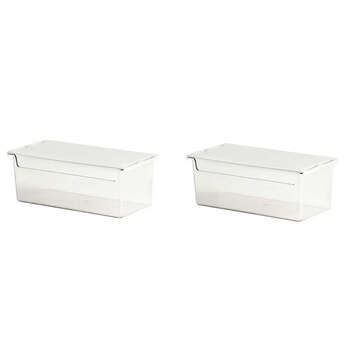 Yusenyi mirror cabinet drawer-type storage box office partition stationery jewelry bathroom toilet product storage rack 2 large long models