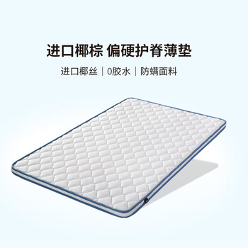 De rucci coconut palm thin mat tatami hard palm mattress customized width*length (91-119)*(100-200)