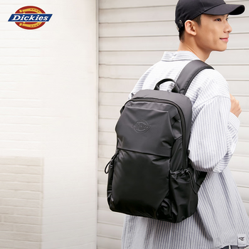 Dickies backpack school bag backpack men's and women's computer bag 15.6-inch notebook business commuting travel bag 2025