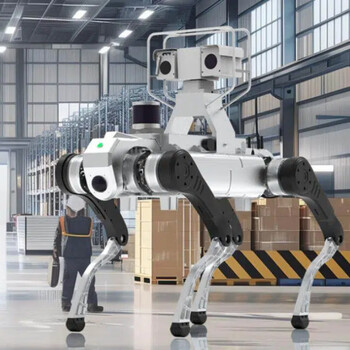 Wanwei anbot-g7 four-legged robot dog intelligent patrol robot carrying robot dog outdoor intelligent ai toy obstacle avoidance distribution commercial exhibition hall industrial park security anbot-g7