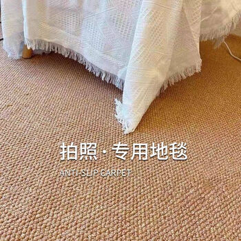 Fantasy studio photo background cloth carpet living room anti-fouling floor mat studio carpet encrypted pineapple ring off-white 60x90cm