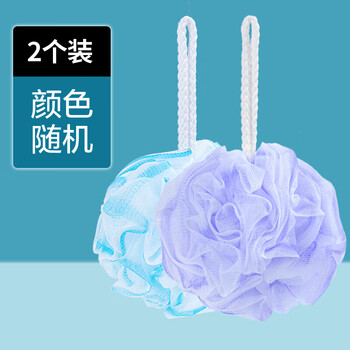 Camellia household pe material is soft and skin-friendly, easy to foam, strong and not easy to fall apart, two random color bath flowers