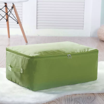 Yusenyi oxford cloth quilt storage bag extra large home packing bag for packing quilts and clothes clothes organizing bag box military green military green medium size 55cmx35cmx20cm for children's clothes 55 pcs