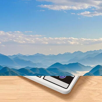 Yusenyi kitchen scale electronic scale household small precision electronic scale high-precision food scale baking scale weighing high-precision (white battery model) 5kg1g