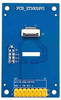 Weiyiyou 1.8-inch tft lcd display spi serial port screen 65k color tft51 microcontroller driver stm32 plug-in model without touch adapter board
