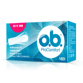 Johnson & johnson ob tampons imported from germany, regular quantity, night use, leak-proof, small quantity, 16 pieces