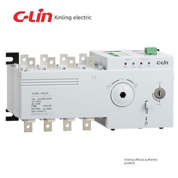 Xinling brand pc automatic dual power switch xlds2-4p 100-630a 4-level 100-630a 300a 4p