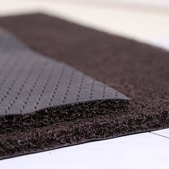 Fantasy floor mat entrance door mat entrance door free-cut mat door rub soil foot mat carpet coffee t15mm medium thickness 60x80cm