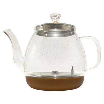 Chade 3720cm base embedded solid wood tea table special kettle for tea making fully automatic kettle bottom 1ml single glass bottom kettle gold