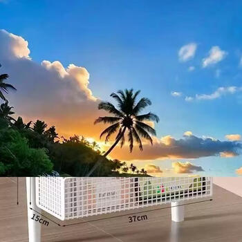 Yusenyi office under-desk storage rack storage artifact desk hanging no-punch hanging basket under the table side box white double-layer large (adjustable) white double-layer large (adjustable)