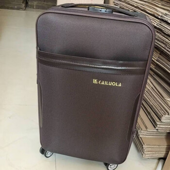 Ye yu suitcase female student korean version large capacity business password box male oxford cloth suitcase universal wheel trolley box brown (32 styles) 22 inches