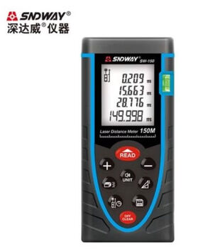 Jieyunmao handheld rangefinder laser rangefinder high-precision measuring instrument room measuring instrument electronic ruler 150 meters standard