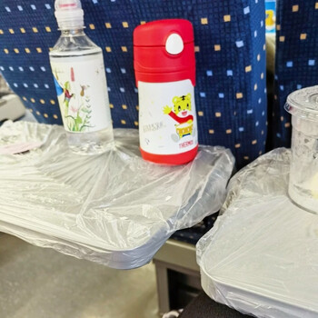 He jiagong high-speed rail table cover, travel high-speed rail dirt-proof small table table mat, disposable table cover, seat cover, second-class seat cover, 30 pieces, thickened and not easy to break, 70*60cm, stretch length 70