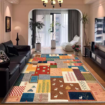 Yusen yifu ancient dopamine moroccan carpet living room medium antique style light luxury high-end sofa coffee table mat bedroom bedside blanket second-hand dopamine 1 180 pieces anti-slip cotton bottom width 180x length 250cm (home delivery to your home for shopping)