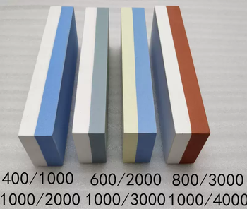 Yusenyi 400 600 1000 2000 4000 mesh whetstone household double-sided whetstone sharpening stone factory straight hair 8003000-base 8003000 mesh 8003000-base color