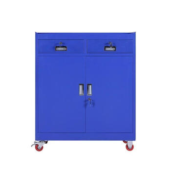 Myers my-ecl03 movable two-drawer tool trolley 900 400 1110mm blue 1 piece