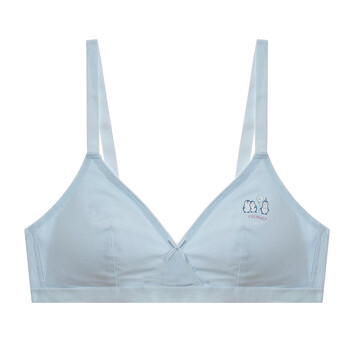 Goso underwear for women with small breasts, comfortable and seamless sexy bra for women with push-up underwear 1052064 light blue 75b