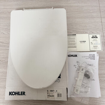 Kohler toilet seat slow-down toilet seat toilet seat 3856/3834/3991 k-4087 slow-down style (including installation accessories)