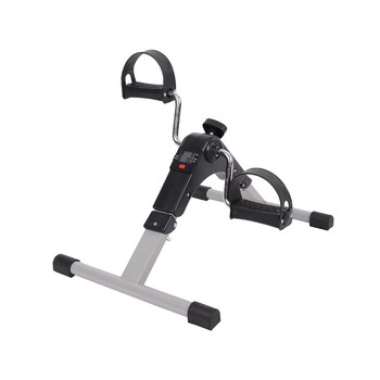 Cross-border folding stepper home leg fitness trainer training bicycle mini exercise bike small black rounded corners