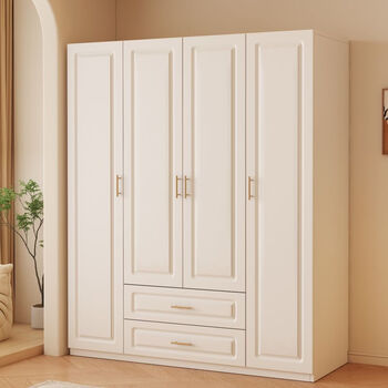 Fantasy wardrobe bedroom storage cabinet room assembly wardrobe pure solid wood 80x200x55 main cabinet self-installation