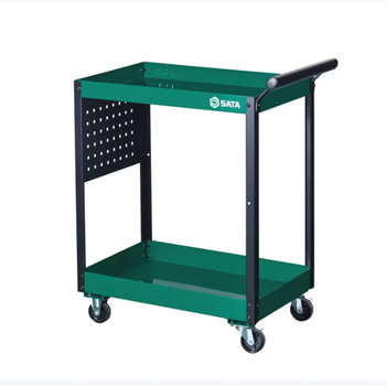 Shida tool trolley trolley auto repair trolley box multifunctional tool storage box mobile cabinet 95222a second-layer parts tool trolley/95222b